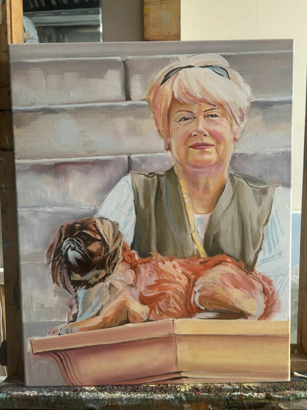 Portret pani Ani - obrazek 2