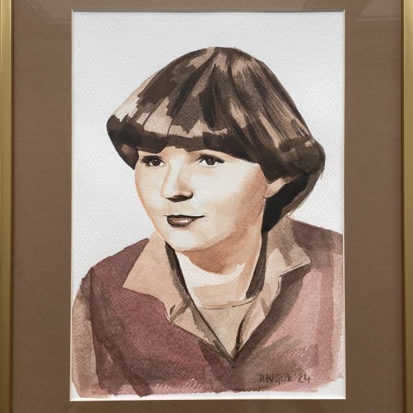 portret ze zdiecia archiwalnego